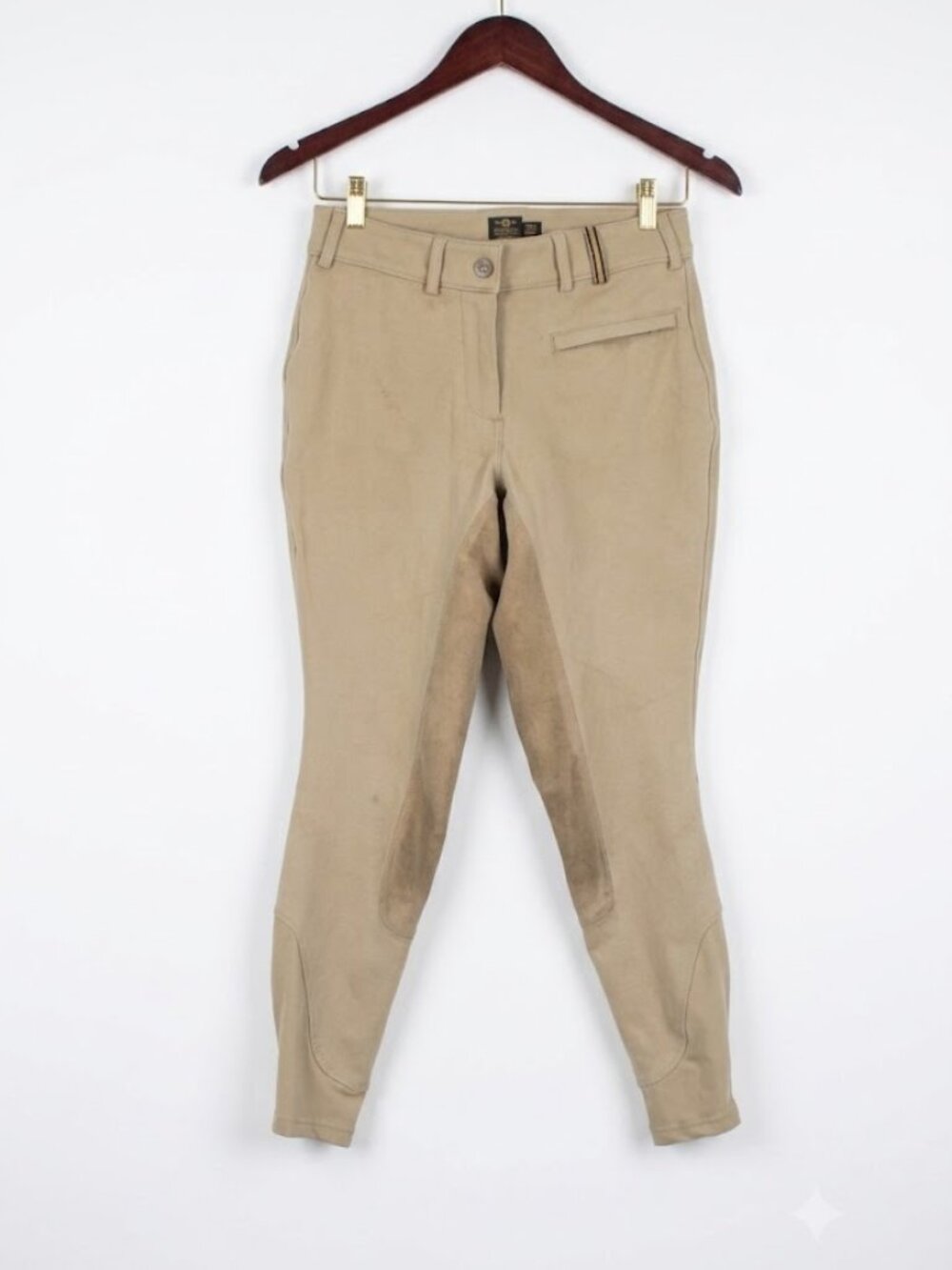 Noble Outfitters Balance Full Seat Riding Breeches - Tan / Beige, Size 26R